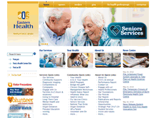 Tablet Screenshot of easternhealth.ca