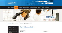Desktop Screenshot of pathology.easternhealth.org.au